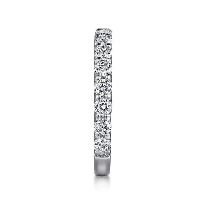 GABRIEL CO Rings Gabriel 14K White Gold 095ctw Diamond Wedding Band GABRIEL CO Rings Gabriel 14K White Gold 095ctw Diamond Wedding Band