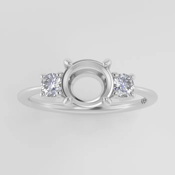 Rings VENVS The Orion 14k White Size 525 Stone OV27 Antelope Ring Box Custom Engraving 0 Rings VENVS The Orion 14k White Size 525 Stone OV27 Antelope Ring Box Custom Engraving 0