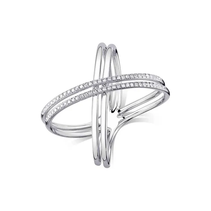 SHY CREATION The Criss Cross Ring Rings