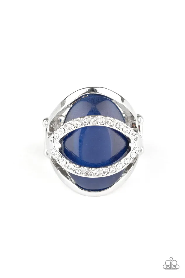 A Finishing Touch Jewelry Rings Paparazzi Endless Enchantment Blue Ring November 2020 Life Of The Party Exclusive