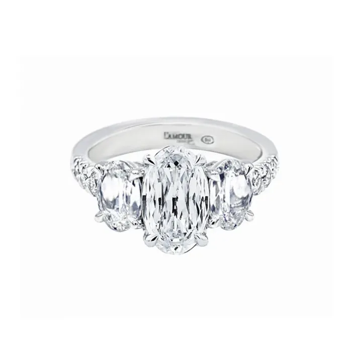 Christopher Designs Rings Christopher Designs Three Stone Engagement Ring Christopher Designs Rings Christopher Designs Three Stone Engagement Ring