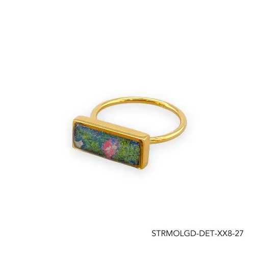 Detroit Graffiti Rings Lauren Ring Gold Size 8