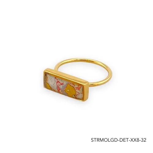 Detroit Graffiti Rings Lauren Ring Gold Size 8
