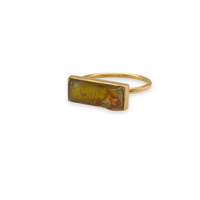 Detroit Graffiti Rings Lauren Ring Gold Size 8