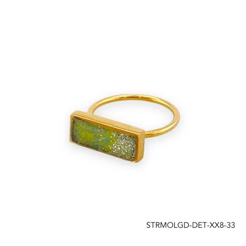 Detroit Graffiti Rings Lauren Ring Gold Size 8