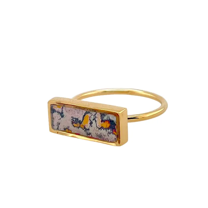 Detroit Graffiti Rings Lauren Ring Gold Size 8