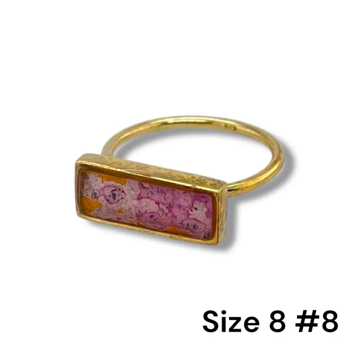 Detroit Graffiti Rings Lauren Ring Gold Size 8