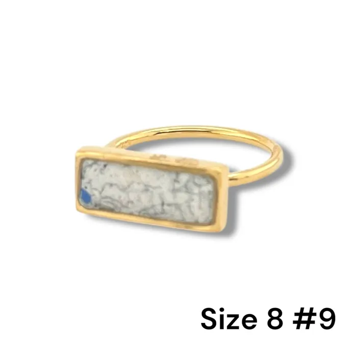 Detroit Graffiti Rings Lauren Ring Gold Size 8