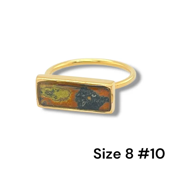 Detroit Graffiti Rings Lauren Ring Gold Size 8