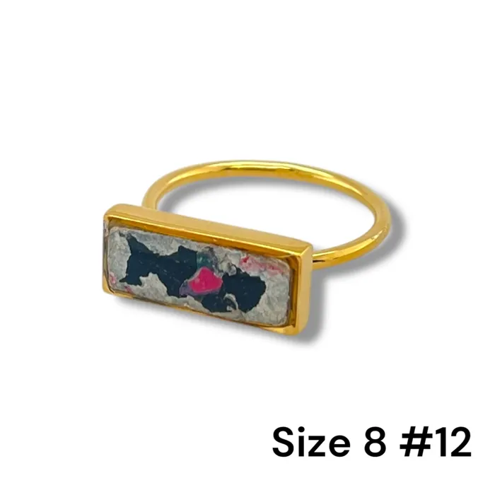 Detroit Graffiti Rings Lauren Ring Gold Size 8