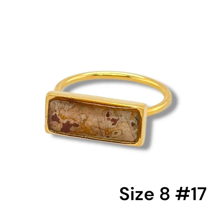 Detroit Graffiti Rings Lauren Ring Gold Size 8