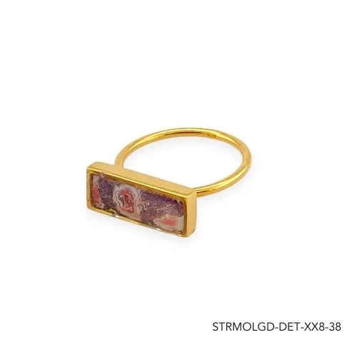 Detroit Graffiti Rings Lauren Ring Gold Size 8