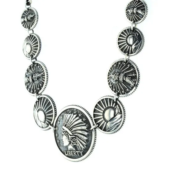 King Baby Concho Statement Necklace Necklaces
