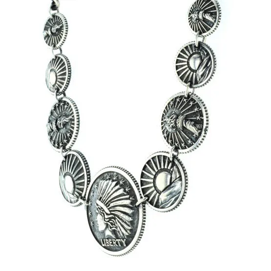 King Baby Concho Statement Necklace Necklaces