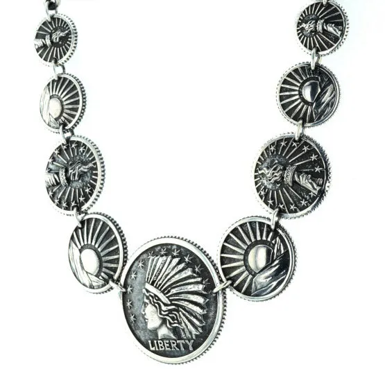 King Baby Concho Statement Necklace Necklaces