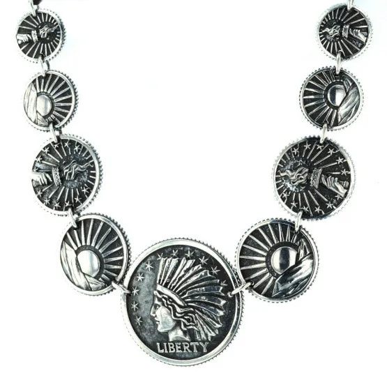 King Baby Concho Statement Necklace Necklaces