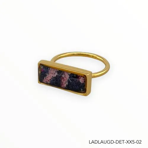 Lauren Ring Gold Size 5 Lady Pink Rings