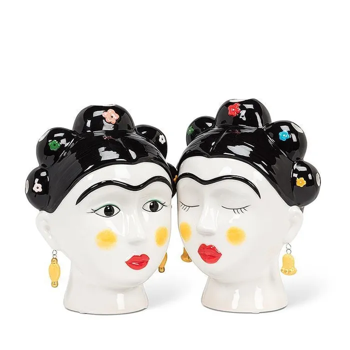 Rings Abbott Eyes Open Lady Face Vase Abbott