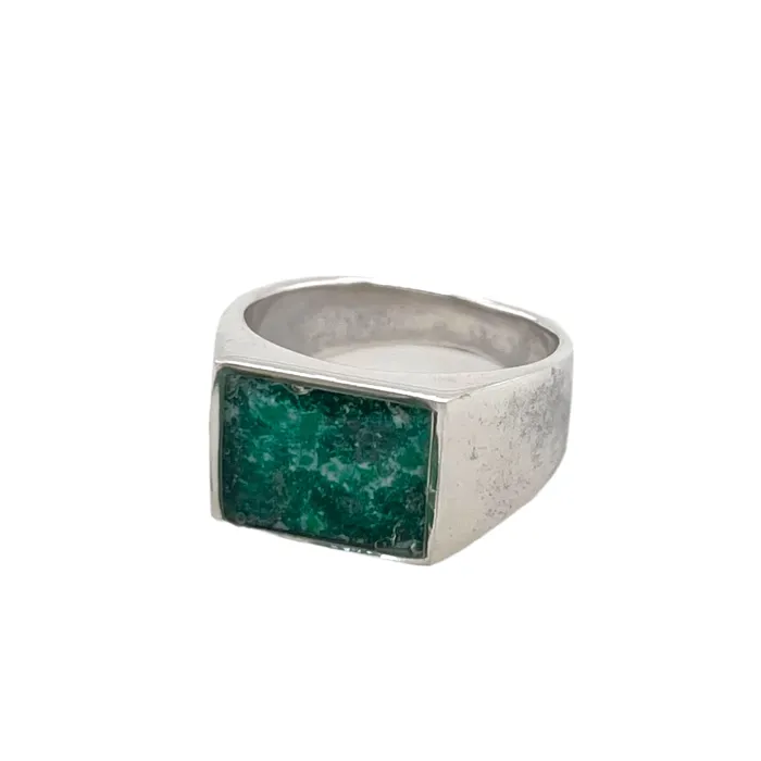 Rings Michigan State Campus Rock Kim Ring Silver Size 9