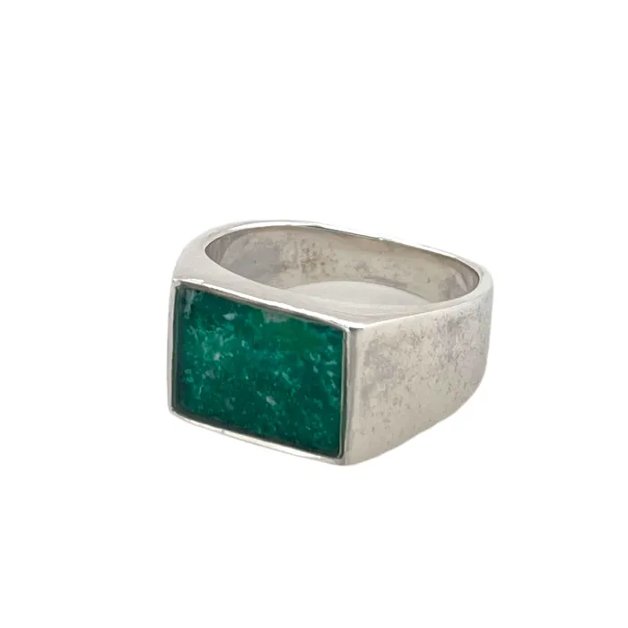 Rings Michigan State Campus Rock Kim Ring Silver Size 9