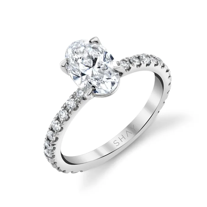 Rings SHAY JEWELRY READY TO SHIP DIAMOND OVAL SOLITAIRE RING