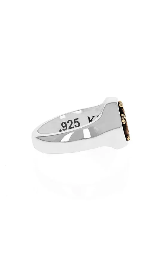 Rings Traditional Cross Ring with Gold Alloy King Baby Rings Traditional Cross Ring with Gold Alloy King Baby