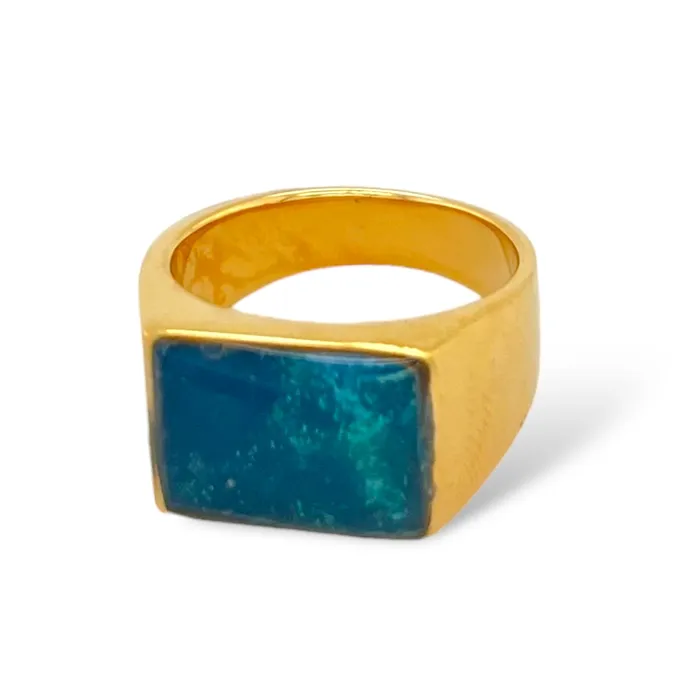 Rings U of M Campus Rock Kim Ring Gold Size 7