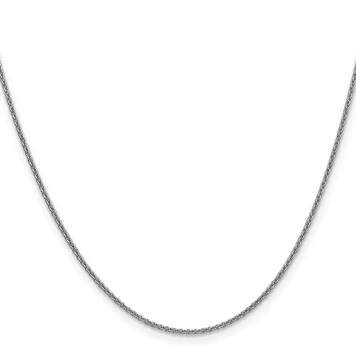 14k WG 14mm Round Open Link Cable Chain 222 grams Qgold Rings 14k WG 14mm Round Open Link Cable Chain 222 grams Qgold Rings