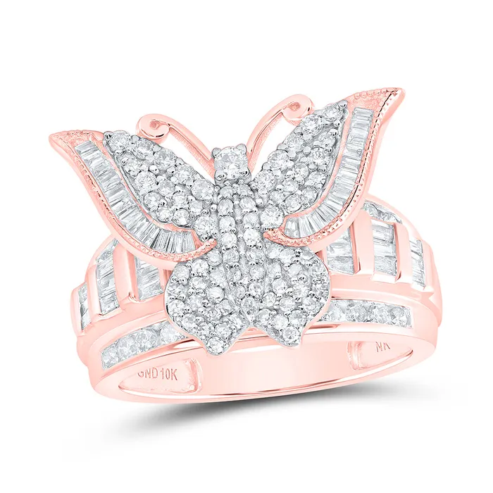 1CtwDia Nk Fashion Butterfly Ring 588 grams GND Rings