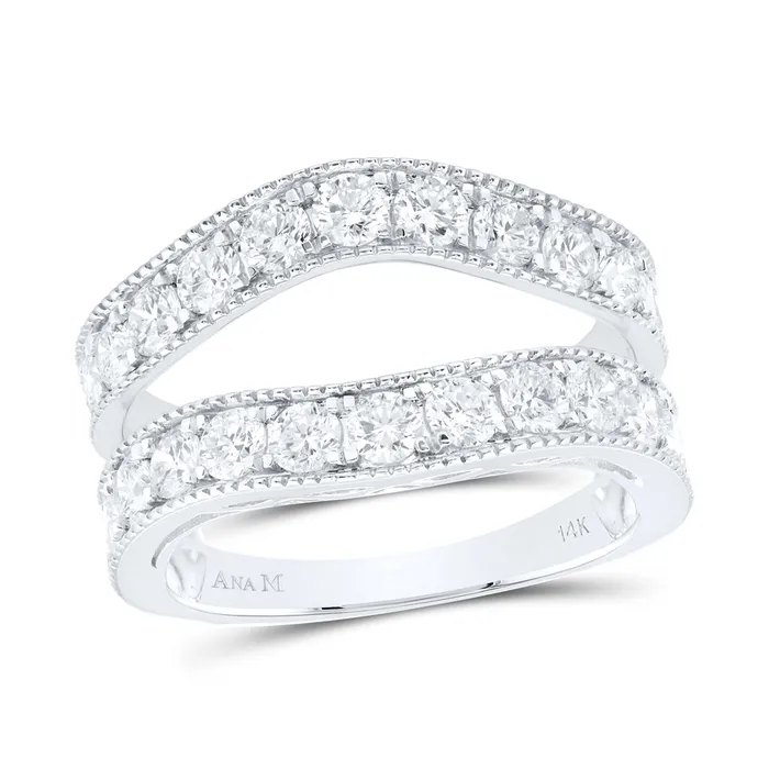 2Ctw Dia Ana M Enhancer Ring 619 grams GND Rings