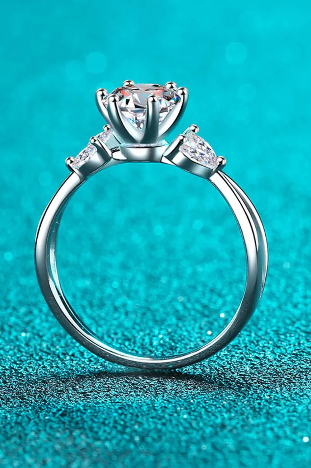 Come With Me 1 Carat Moissanite Ring Trendsi Rings