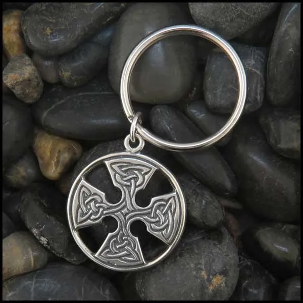 Customized Medallion Cross Key Ring Walker Metalsmiths Rings
