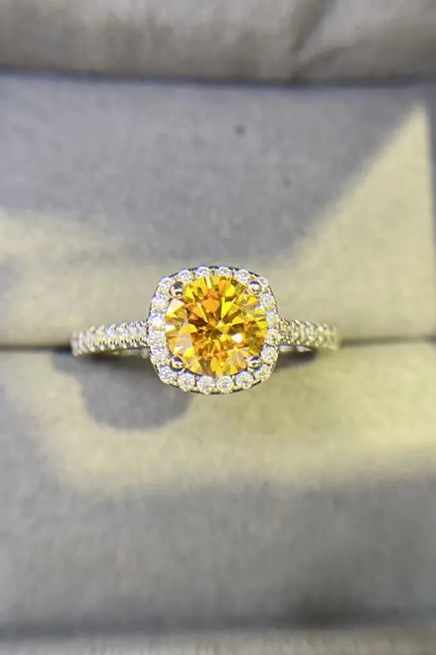 Feel Your Love 3 Carat Moissanite Ring Trendsi Rings