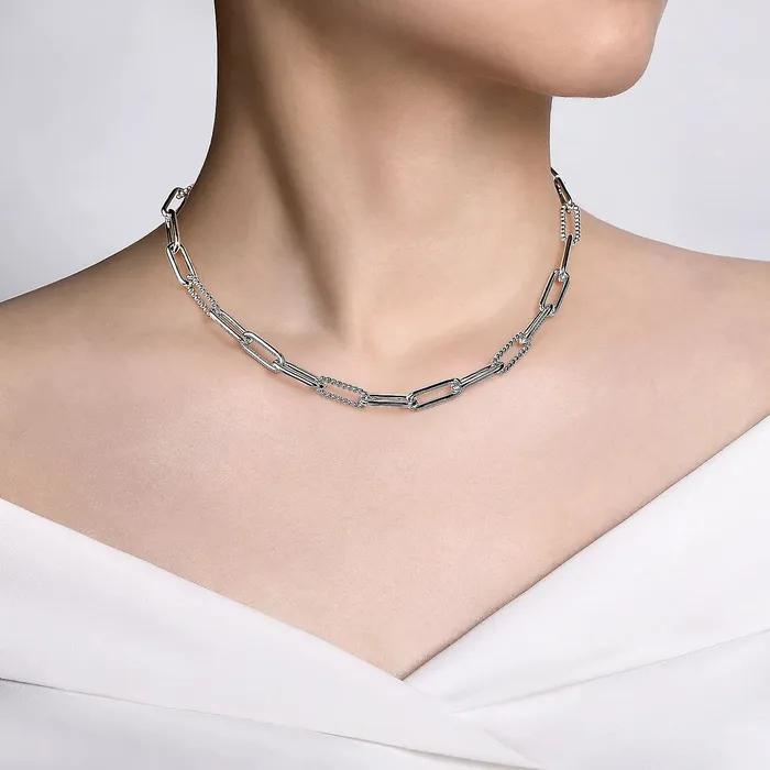 Gabriel Co Sterling Silver BujukanLink Chain Gabriel Co Rings