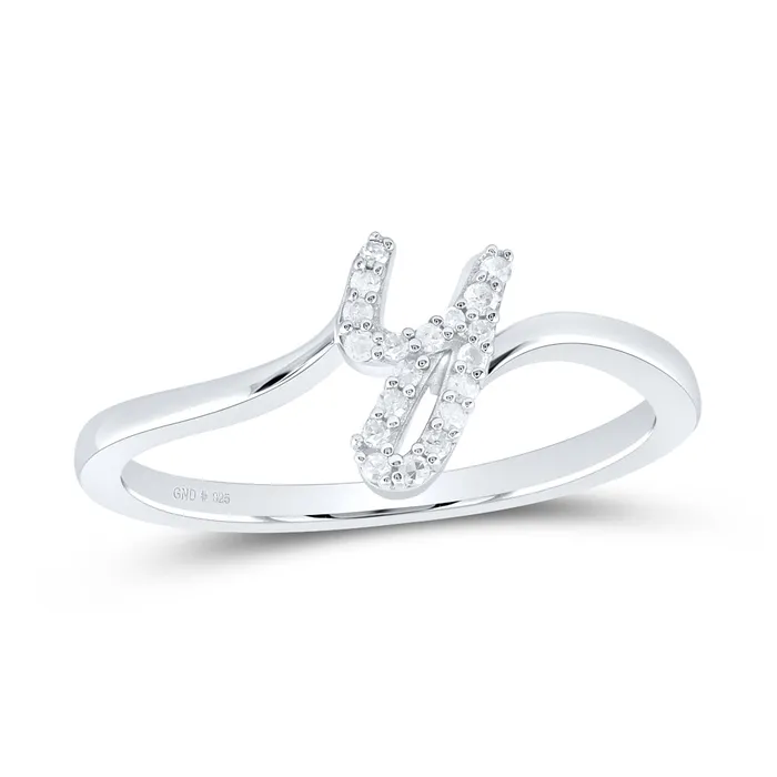 GND Rings 112CtwNat Dia P1 Gift Initial Y Ladies Ring 152 grams