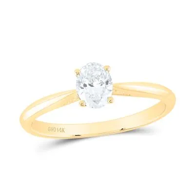 GND Rings 12CtDia Oval Solitaire Ring 195 grams