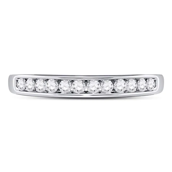 GND Rings 14Kt White Gold 14Ct Diamond Fashion Ladies Band S8 249 grams