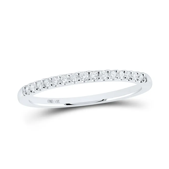 GND Rings 14Kt White Gold 16Ctw Diamond Fashion Ladies Band 154 grams