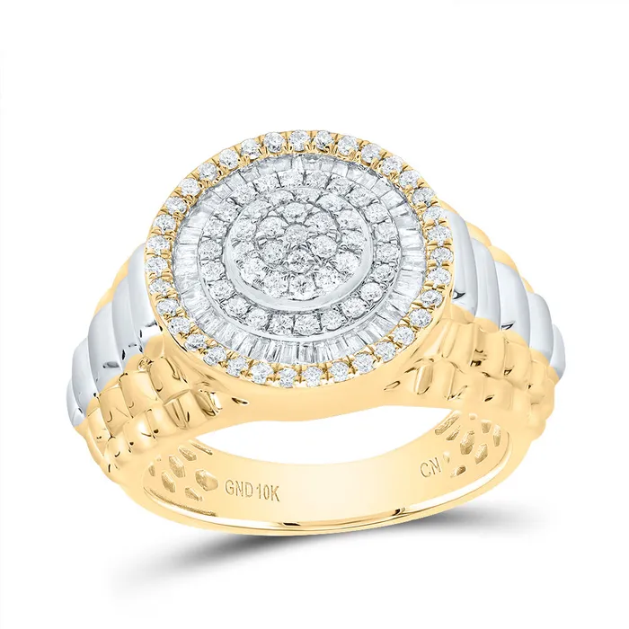 GND Rings 78CtwDia Cn Round Mens Ring 88 grams