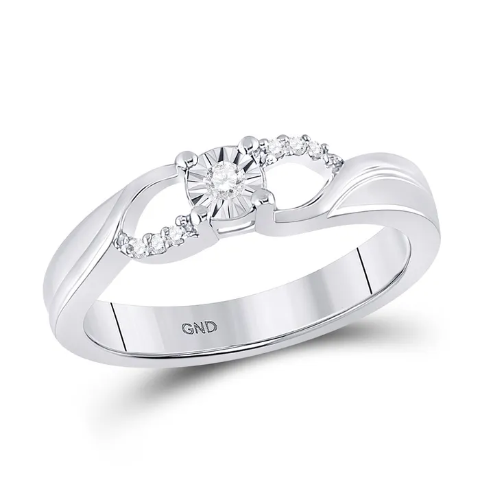 GND Rings Sterling Silver Solitaire Promise Solitaire Promise Ring 120 Cttw Round Natural Diamond Womens 273 grams GND Rings Sterling Silver Solitaire Promise Solitaire Promise Ring 120 Cttw Round Natural Diamond Womens 273 grams