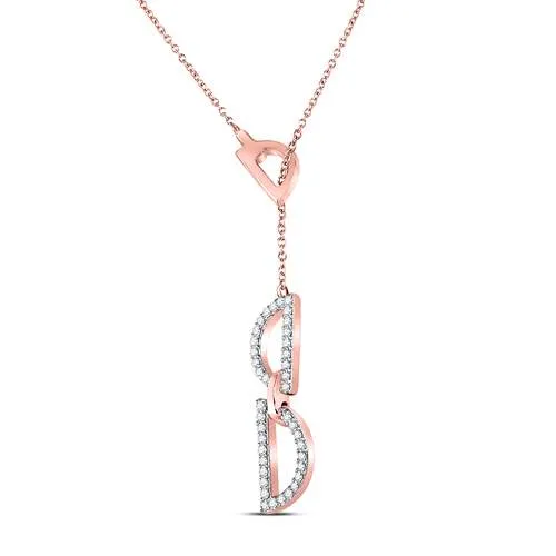 Necklaces GND 14Kt Rose Gold 16CtwDia Fashion Necklace 313 grams