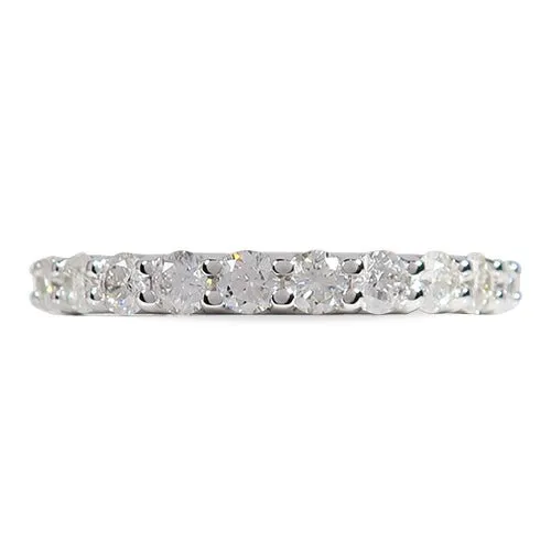Penwarden Fine Jewellery Rings CATHEDRAL FULL ETERNITY WEDDING BAND WITH 25MM DIAMONDS Penwarden Fine Jewellery Rings CATHEDRAL FULL ETERNITY WEDDING BAND WITH 25MM DIAMONDS
