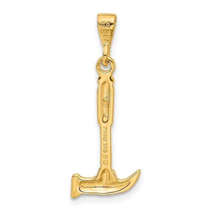 Qgold Charm Necklaces 14k Yellow Gold 10 mm r Charm 104 grams Qgold Charm Necklaces 14k Yellow Gold 10 mm r Charm 104 grams