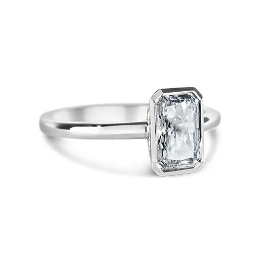Rings AMELIA PLATINUM DIAMOND ENGAGEMENT RING Penwarden Fine Jewellery