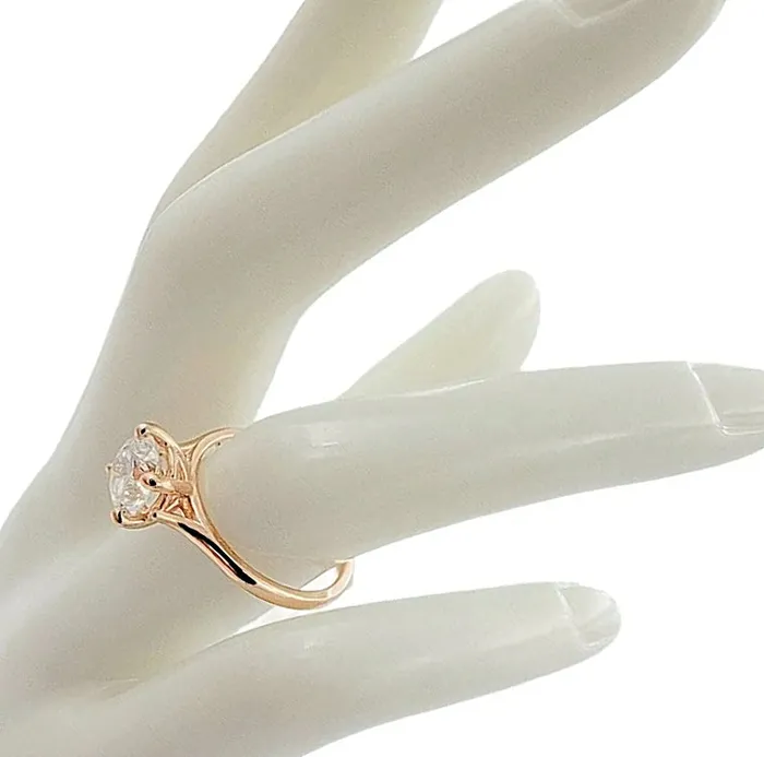 Rings Monaco Jewelers 14K Rose Gold Solitaire Engagement Ring Rings Monaco Jewelers 14K Rose Gold Solitaire Engagement Ring