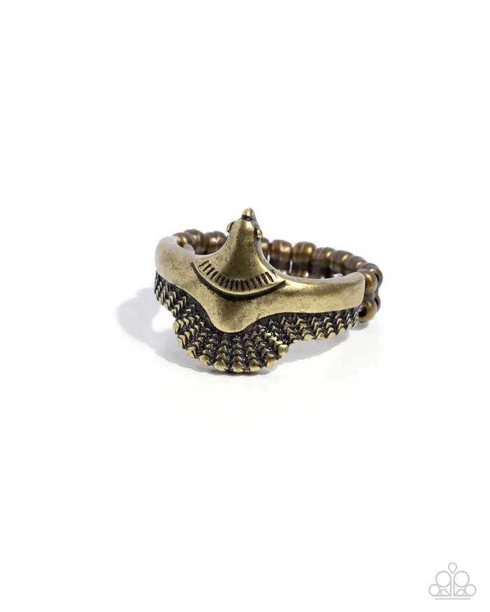 Rings Paparazzi Accessories Adorably Avian Brass Bird Ring Paparazzi