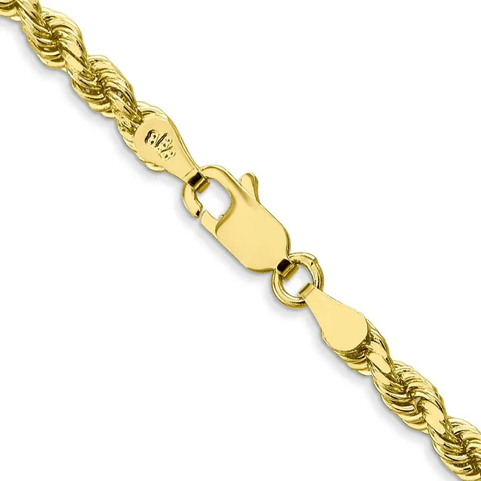 Rings Qgold 10k Yellow Gold 35 mm Diamondcut Rope Chain 1381 grams Rings Qgold 10k Yellow Gold 35 mm Diamondcut Rope Chain 1381 grams