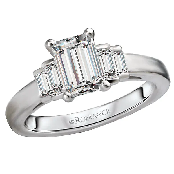 Romance Rings 14K White Gold Classic SemiMount Romance Collection Wedding Ring Romance Rings 14K White Gold Classic SemiMount Romance Collection Wedding Ring