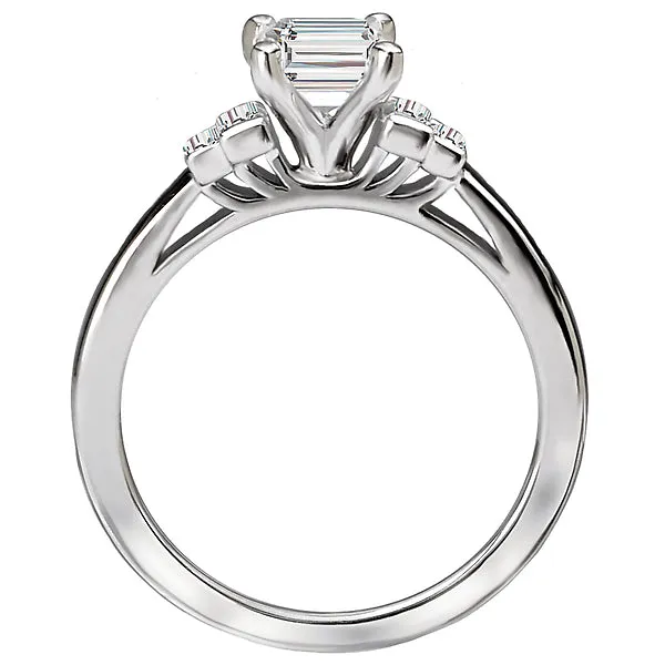 Romance Rings 14K White Gold Classic SemiMount Romance Collection Wedding Ring Romance Rings 14K White Gold Classic SemiMount Romance Collection Wedding Ring