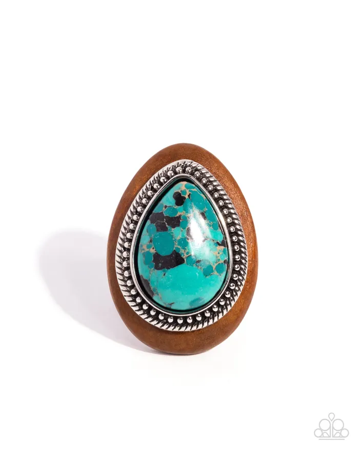 Santa Fe Stance Green Stone Brown Silver Ring Paparazzi Paparazzi Accessories Rings Santa Fe Stance Green Stone Brown Silver Ring Paparazzi Paparazzi Accessories Rings